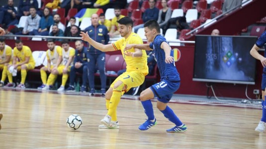 Futsal | România - Kazahstan 0-2, în preliminariile Cupei Mondiale 2024
