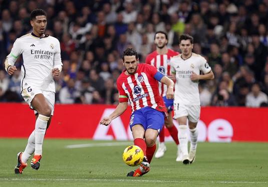 Real Madrid - Atletico Madrid 1-1! Duel echilibrat pe „Bernabeu”. Horaţiu Moldovan a fost rezervă