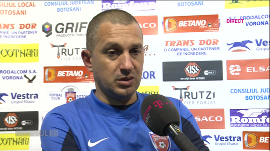 Costel Enache e mulţumit de egalul cu Dinamo: "Cred că a fost un joc bun"