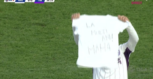VIDEO | Omul luat de Dică la FCSB a marcat şi a avut un mesaj special după gol! Cu i-a dedicat reuşita din FC Argeş - ASU Poli
