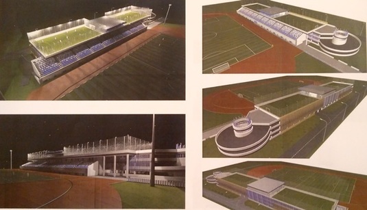Se construieşte un stadion SF în România! Va avea terenuri de antrenament pe acoperişul tribunei! Ce echipă va evolua acolo