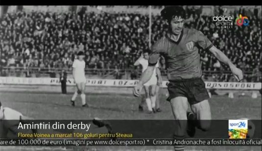 VIDEO Florea Voinea a făcut istorie pentru Steaua în anii '60. Cum vede derby-ul cu Dinamo acum