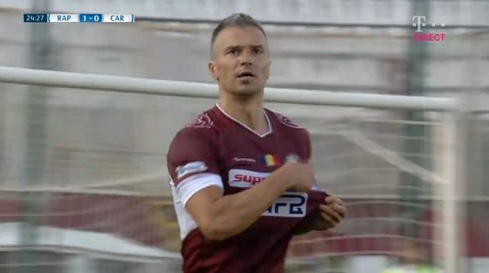 VIDEO + FOTO | "Voi sunteţi Rapid!" Pancu a răbufnit după gol! Academia a obţinut oficial CIS-ul