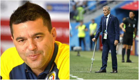 Sfat preţios primit de Cosmin Contra: "Să ia exemplu de la Oscar Tabarez"