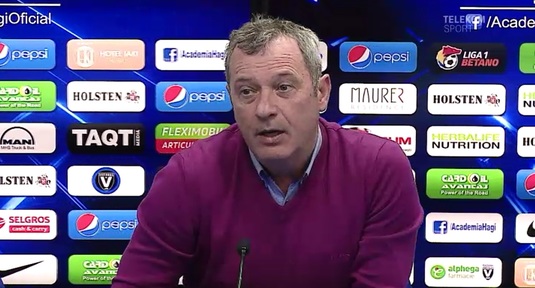 VIDEO | Moment stânjenitor pentru Rednic. A aflat de la jurnalişti că nu va putea miza pe un titular la meciul cu CFR: "Poftim? De ce?"