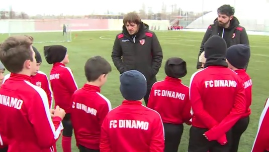A jucat la FC Naţional şi la Steaua, iar acum pregăteşte viitorul lui Dinamo! VIDEO EXCLUSIV | Surpriza de la centrul de copii şi juniori al "câinilor"
