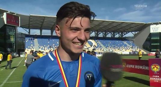 VIDEO | Faceţi cunoştinţă cu Dimciu, vărul lui Halep, fotbalist al Viitorului: "Vreau să fiu campion, iar Simona să câştige Roland Garros"