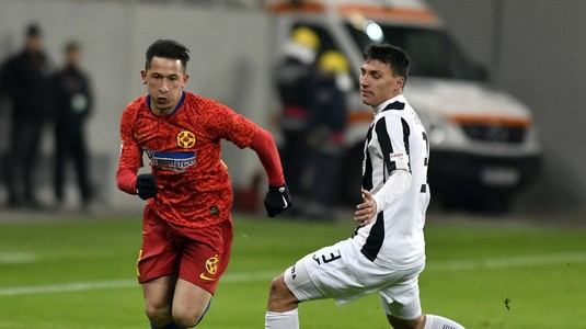 Moruţan, desemnat omul meciului FCSB - UTA: "Mă simt foarte bine, golurile le păstrez pentru play-off "