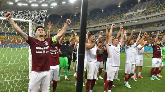 Cristi Săpunaru, declaraţie de dragoste pentru fanii giuleşteni: ”Rapidiştilor le-a fost dor de Liga 1. Le mulţumim, sunt cea mai mare parte din echipă”