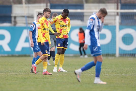 Goluri puţine în meciurile de sâmbătă din Liga a II-a. Toate rezultatele din partidele zilei