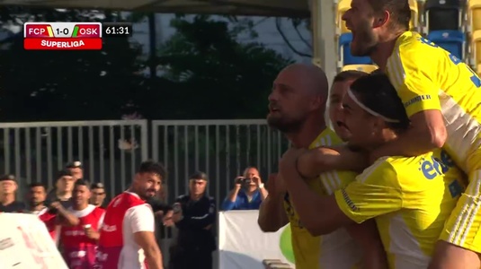 VIDEO | Remiză spectaculoasă între Petrolul şi Sepsi. Tamaş şi Tudorie, goluri superbe cu capul, Cosmin Matei a ratat un penalty