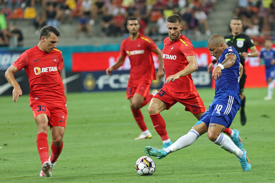 VIDEO | FCSB - U Craiova 1948 1-1! Florinel Coman a lovit de două ori bara