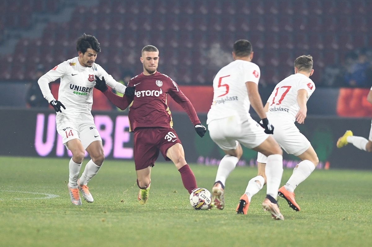 FC Hermannstadt a învins în prelungiri CFR Cluj, în ultimul meci al anului