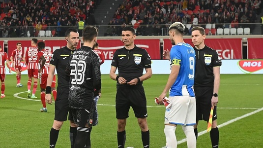 Cine va arbitra meciul Rapid - CFR Cluj. La ultimul meci pe care l-a condus în Superligă, centralul a eliminat un jucător