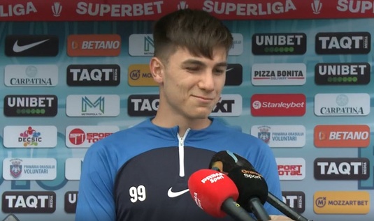 Mihai Popa, pregătit de provocarea carierei: ”E un pas foarte mare să ajung de la Voluntari în Serie A” | VIDEO