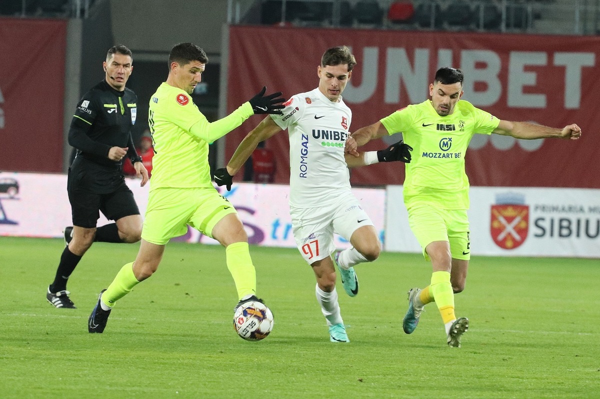 Hermannstadt – Poli Iași 0-0. Penalty ratat de sibieni în minutul