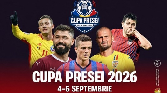 Cupa Presei revine cu ediţia a patra! 10 echipe participante şi foşti fotbalişti din Liga 1, la baza Iolanda Balaş Soter