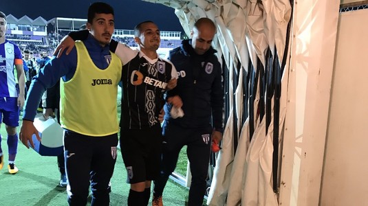 VIDEO EXCLUSIV | Scandal monstru în pauza meciului dintre Timişoara şi Craiova. Mitriţă, eliminat la vestiare