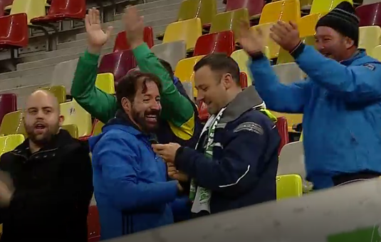 VIDEO | Imaginea serii! Câţi suporteri a avut Chiajna la meciul cu FCSB