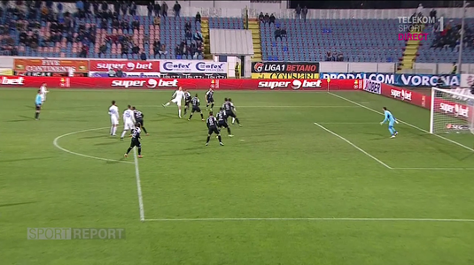 VIDEO | Gol controversat marcat de FC Botoşani! A fost sau nu offside la faza super-golului marcat de Miron?