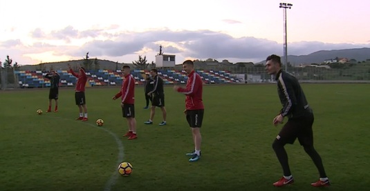 VIDEO | E loc şi de distracţie în cantonamentul lui Dinamo! Pierzătorii dau vinul! Cine a rămas dator :)