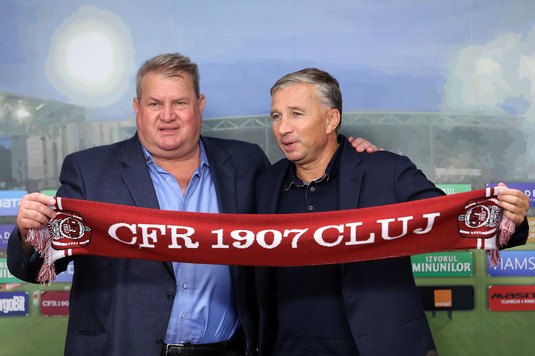 CFR Cluj reacţionează după anunţul despre plecarea lui Dan Petrescu. Ce spune principalul acţionar al campioanei