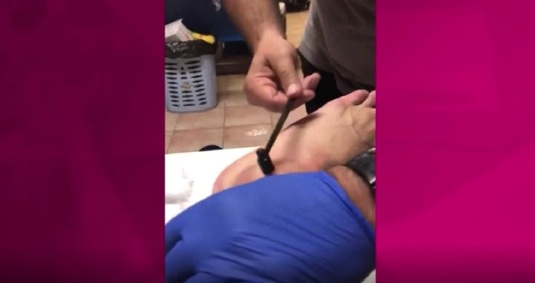 VIDEO EXCLUSIV | Atenţie, imagini foarte dure! Cum arăta glezna lui George Ţucudean după meciul cu Hermannstadt