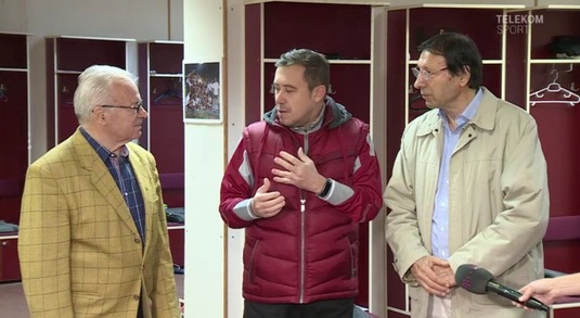 EMOŢIONANT | Legendele Rapidului se despart cu greu de Potcoava din Giuleşti! Poveşti de neuitat de pe arena "vişinie"