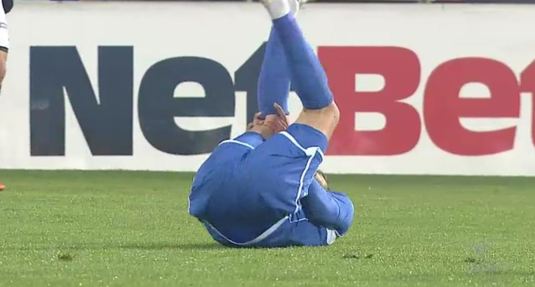 VIDEO | Nu mai scapă de belele! Un fost stelist, accidentat din nou. Abia revenise pe teren