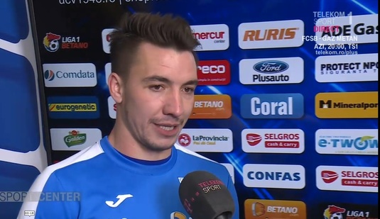 VIDEO | Mateiu, după ce a reuşit execuţia campionatului: "Am dat la poartă... a fost un gol normal"