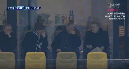 VIDEO | Cum a reacţionat Gigi Becali la golul marcat de Ioan Hora în poarta lui Hermannstadt