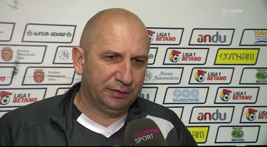 Miriuţă a tunat şi-a fulgerat după înfrângerea cu Gazul. Acuze grave adresate arbitrilor. Nici Dandea n-a scăpat de furia antrenorului
