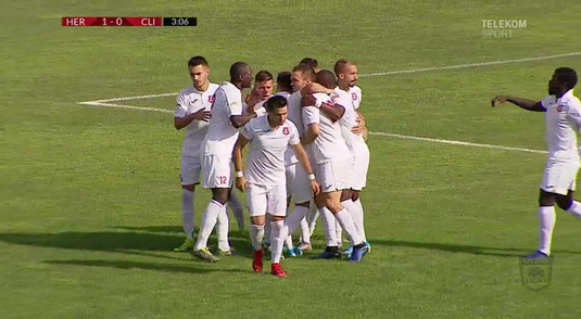 VIDEO | Hermannstadt - Academica Clinceni 2-1. Debeljuh aduce victoria sibienilor în al cincilea minut de prelungiri