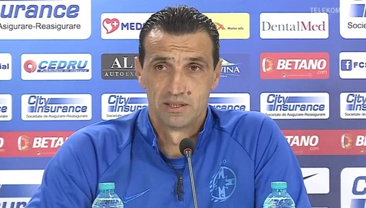 Situaţia lui Cristi Manea, tot mai delicată. Vintilă: ”Nu are ritm pentru 90 de minute”. Antrenorul FCSB-ului propune un alt fundaş dreapta la naţională: ”Să-l ia pe el, că joacă”