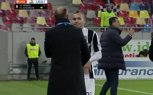 VIDEO | Bogdan Andone a sfidat regula U21 şi şi-a bătut joc de un puşti de 19 ani! În ce minut a putut să-l schimbe