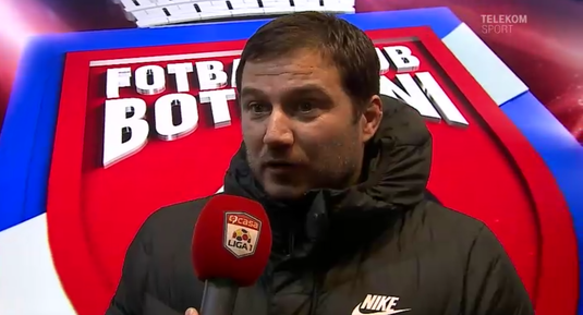 VIDEO | Marius Croitoru îl trimite pe fotbalistul său la FCSB: "Ar fi un pas important în cariera oricărui fotbalist". Ce a spus după FC Botoşani - Dinamo 1-0