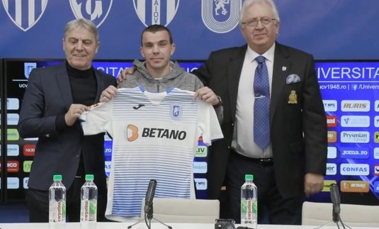 Dan Nistor a făcut SHOW la prezentarea oficială la U Craiova. Toţi cei din sală au râs. Cu ce poreclă s-a ales: "Tot stadionul sper să mă strige aşa"