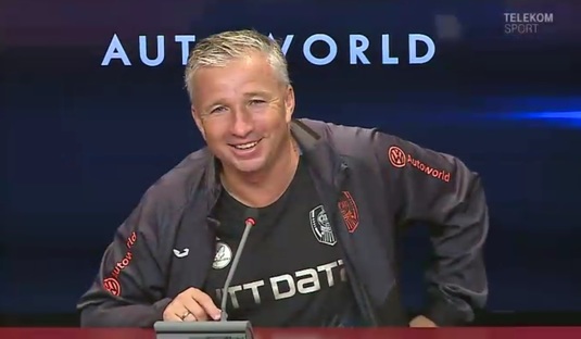 VIDEO CFR Cluj şi FCSB, luptă pentru revenirea anului în Liga 1? Dan Petrescu, surprins când a auzit că fotbalistul e disponibil: "Acum mi-aţi dat o idee"