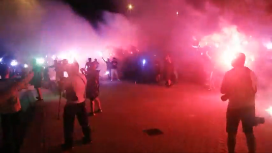 VIDEO | Fabulos! Ce s-a întâmplat în afara stadionului "Ion Oblemenco" după ce U Craiova a pierdut titlul de campioană