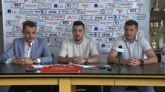 Transferuri de play-off la Arad. UTA a promovat şi a luat un fost golgheter al Ligii I: "E ca şi cum m-aş întoarce acasă"