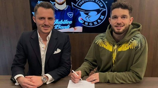 Sergiu Buş a semnat şi a vorbit de plecarea de la FCSB: "A fost un şoc pentru MM Stoica”. Cum vede transferul în Coreea de Sud