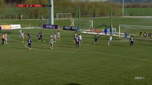 VIDEO Chindia Târgovişte - UTA Arad 1-1. Oaspeţii au dat lovitura în ultimele minute ale jocului