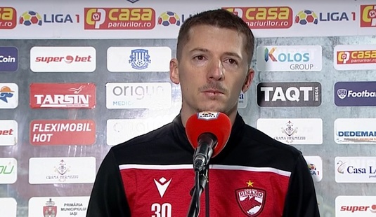 Vlad Achim, reacţie acidă după înfrângerea de la Iaşi: ”În seara asta, obiectivul nostru a devenit salvarea de la retrogradare. N-am văzut niciodată atâta indisciplină” VIDEO