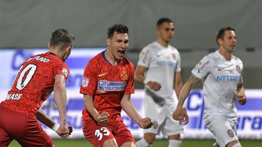 VIDEO | FCSB - CFR Cluj 1-1. Tănase, din penalty, şi Burcă au înscris. Campioana a dat lovitura pe final, după un meci cu multe ocazii