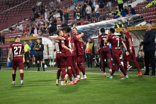 CFR Cluj - Young Boys 1-1, în turul trei preliminar al Ligii Campionilor. Manea şi Sierro au marcat în Gruia!