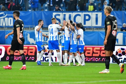 VIDEO Universitatea Craiova – Academica Clinceni 5-0! Oltenii l-au umilit pe Chirilă în Bănie