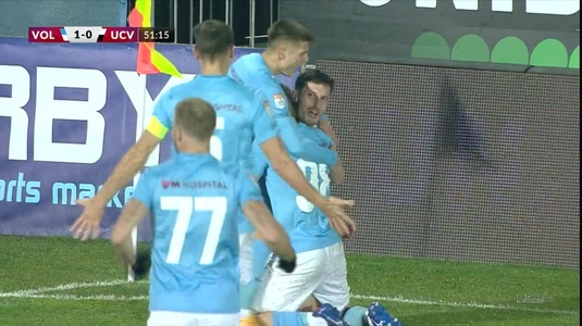 VIDEO | Continuă seria slabă de rezultate pentru U Craiova. Oltenii au scos doar o remiză în minutul 90 în deplasarea de la FC Voluntari