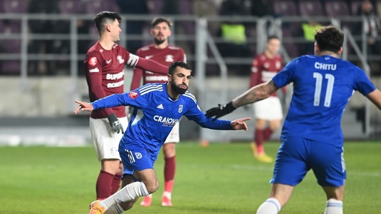 VIDEO | Rapid - U Craiova 1948 1-2. Trupa lui Mutu, fără scliplire în faţa oltenilor lui Napoli. Bauza şi Bahassa au strălucit în Giuleşti