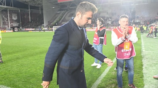”O seară de coşmar pentru noi. Fotbalul te poate readuce cu picioarele pe pământ”. Ce a declarat Adi Mutu după eşecul usturător contra Farului