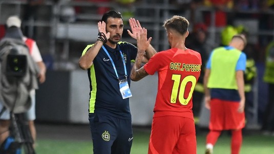 Elias Charalambous, în al nouălea cer după victoria categorică cu Universitatea Craiova. Ce l-a mulţumit cel mai mult pe antrenorul FCSB-ului